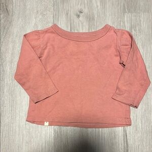 Kids Long Sleeve Pink Top